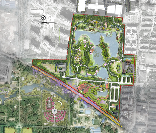 園冶杯專業獎:青山區倒口湖公園景觀設計