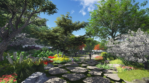 園冶杯專業獎:青山區倒口湖公園景觀設計