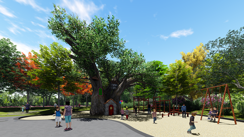 園冶杯專業獎:青山區倒口湖公園景觀設計