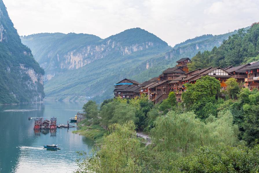 因建水電站這座古鎮成了重慶最美古鎮