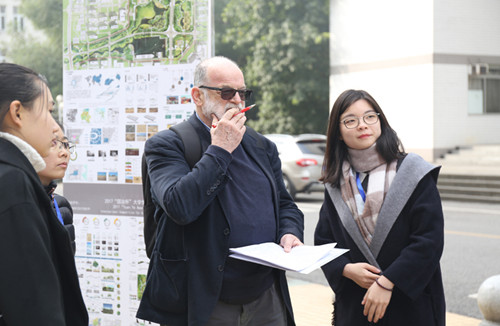 2017園冶杯大學生國際競賽評審會在西南大學落幕