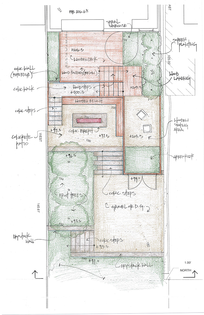 有限空間中別致的景觀體驗