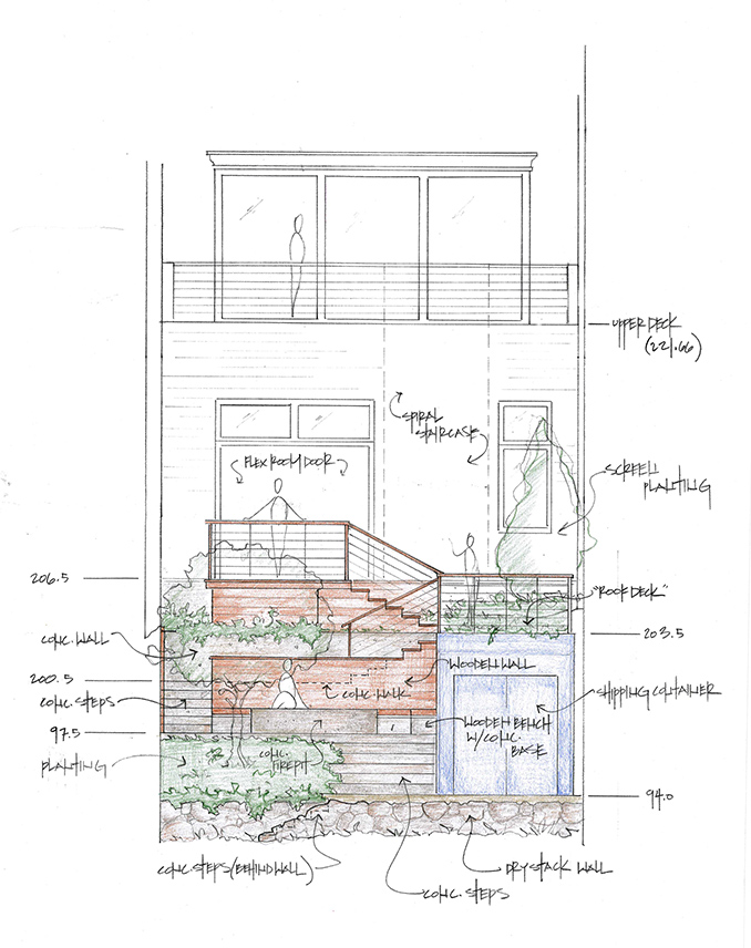 有限空間中別致的景觀體驗