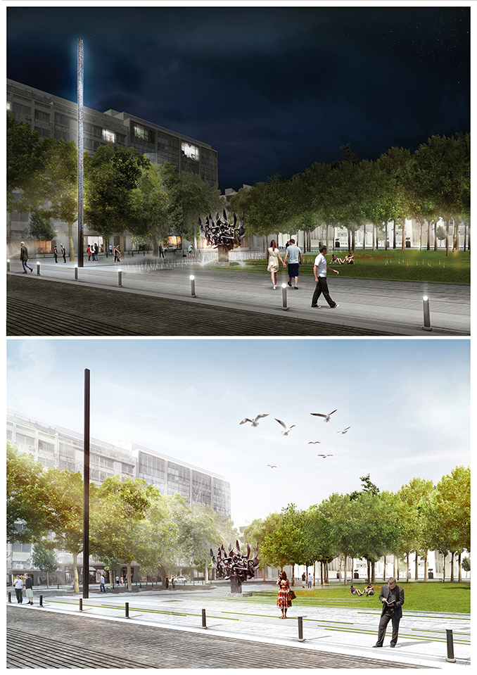 希臘塞薩洛尼基Eleftherias廣場景觀改造