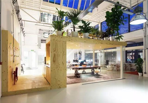上海老廠房改造為辦公環境的案例