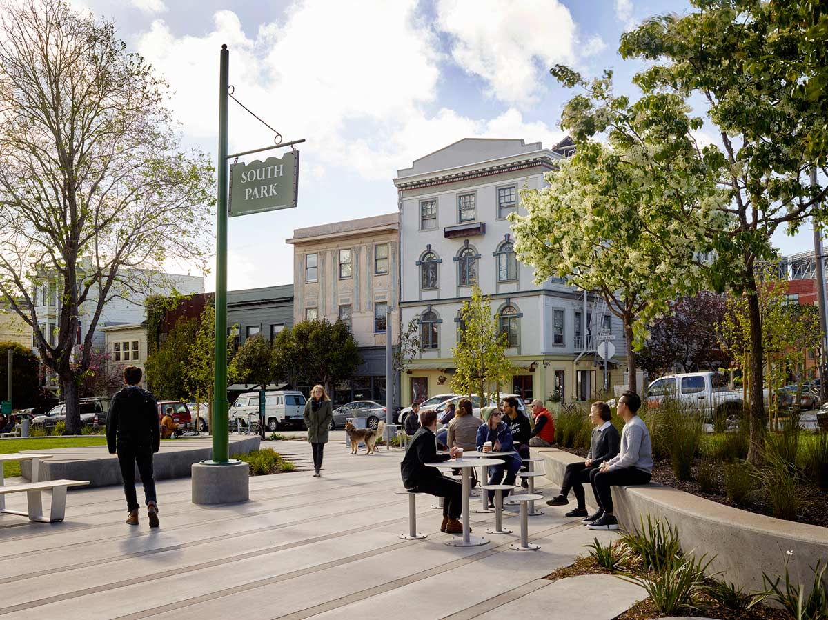 美國舊金山南公園景觀設計