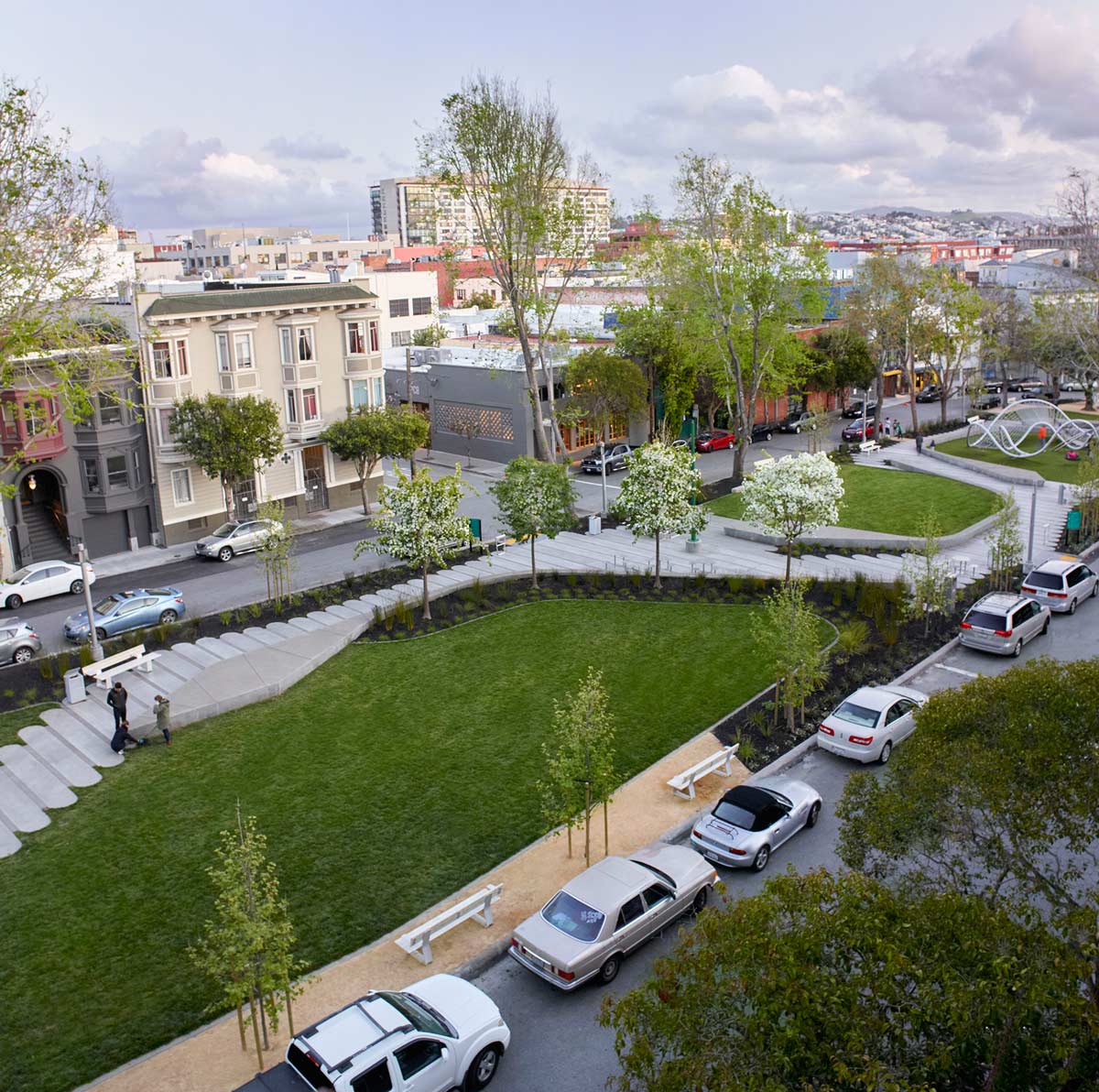 美國舊金山南公園景觀設計