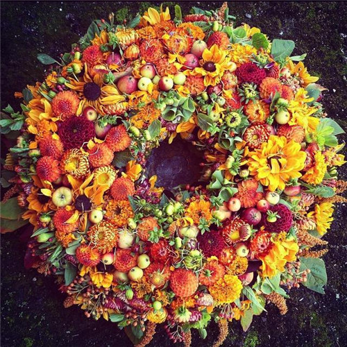 花藝的魅力:花環設計