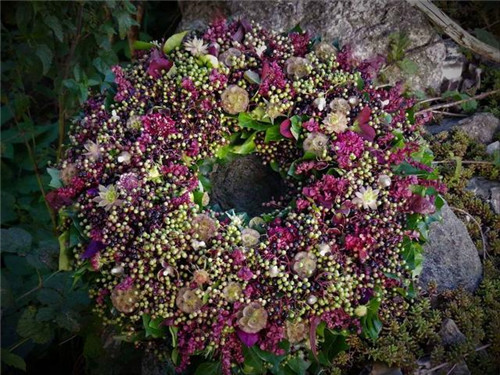 花藝的魅力:花環設計