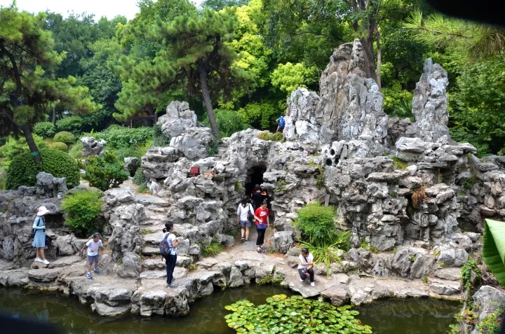 瞻園的空間布局分析