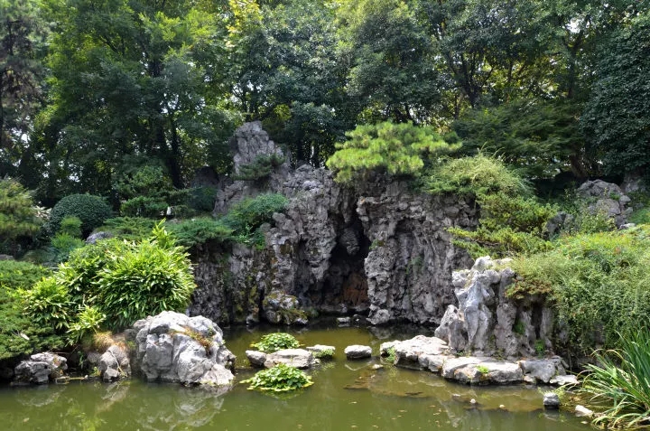 瞻園的空間布局分析