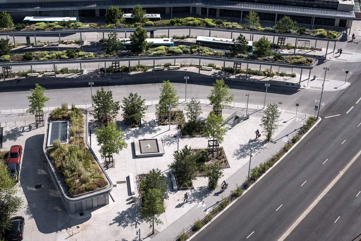 多模式交通樞紐的公共空間設計