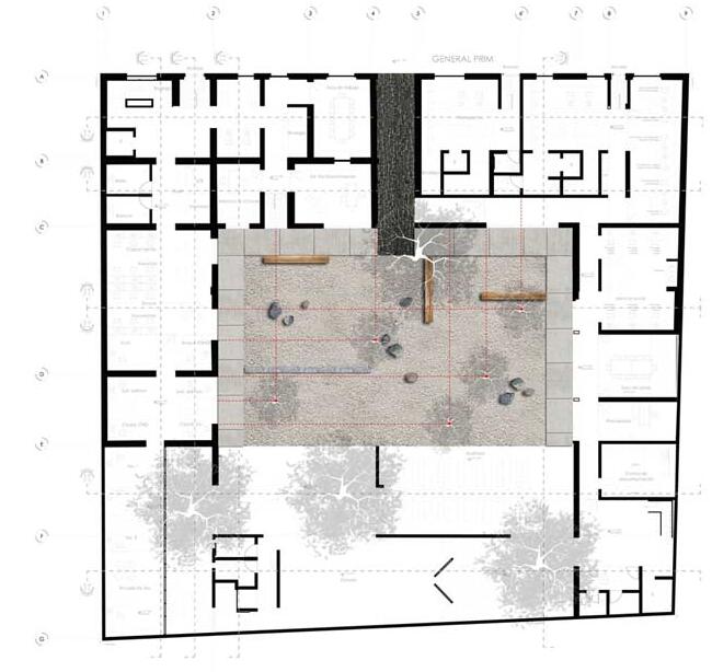 鄉村住宅變身辦公樓的景觀改造