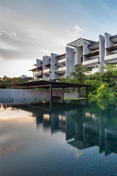 TROP作品:雨林邊緣的度假村住宅景觀設計