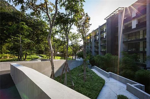 TROP作品:雨林邊緣的度假村住宅景觀設計