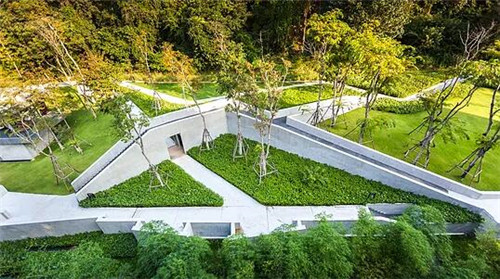 TROP作品:雨林邊緣的度假村住宅景觀設計
