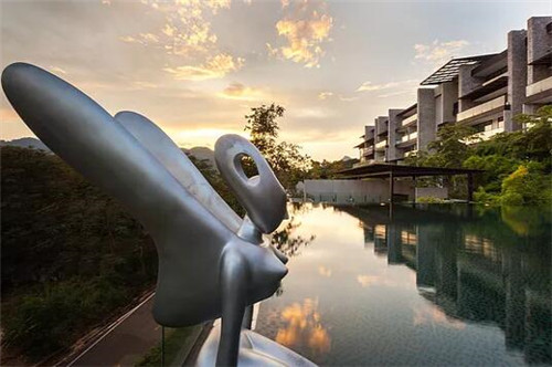 TROP作品:雨林邊緣的度假村住宅景觀設計