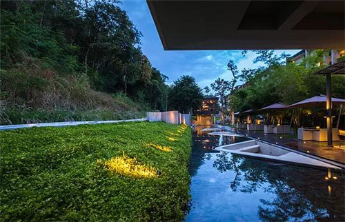 TROP作品:雨林邊緣的度假村住宅景觀設計