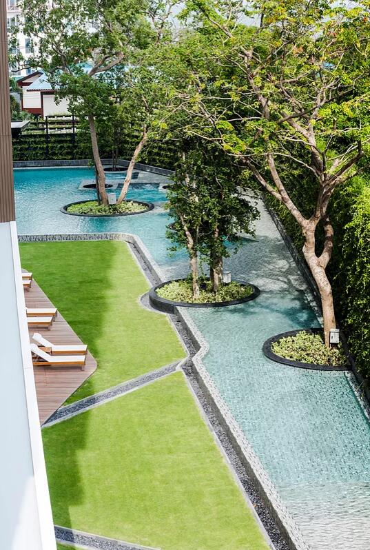 TROP作品:Baan Plai Haad度假公寓景觀設計