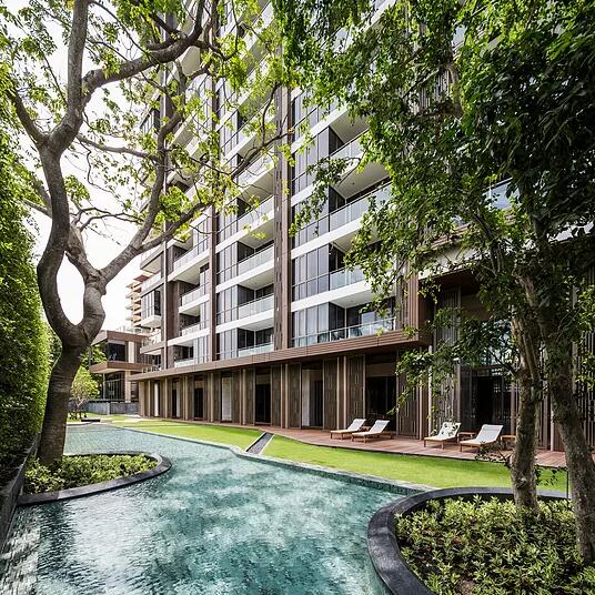 TROP作品:Baan Plai Haad度假公寓景觀設計