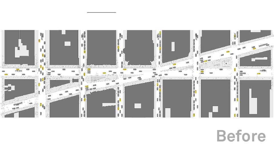 令公共空間倍增的紐約時代廣場改造