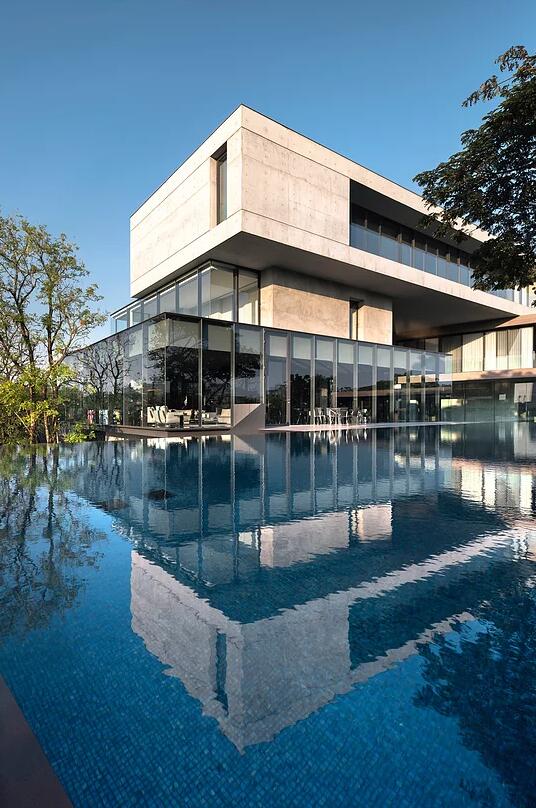 泰國曼谷雨樹住宅區(qū)景觀設計