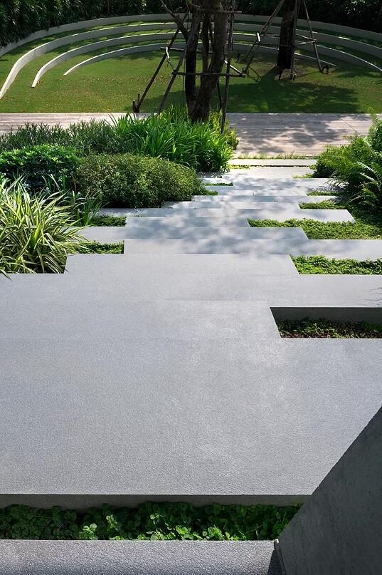 泰國曼谷雨樹住宅區(qū)景觀設計