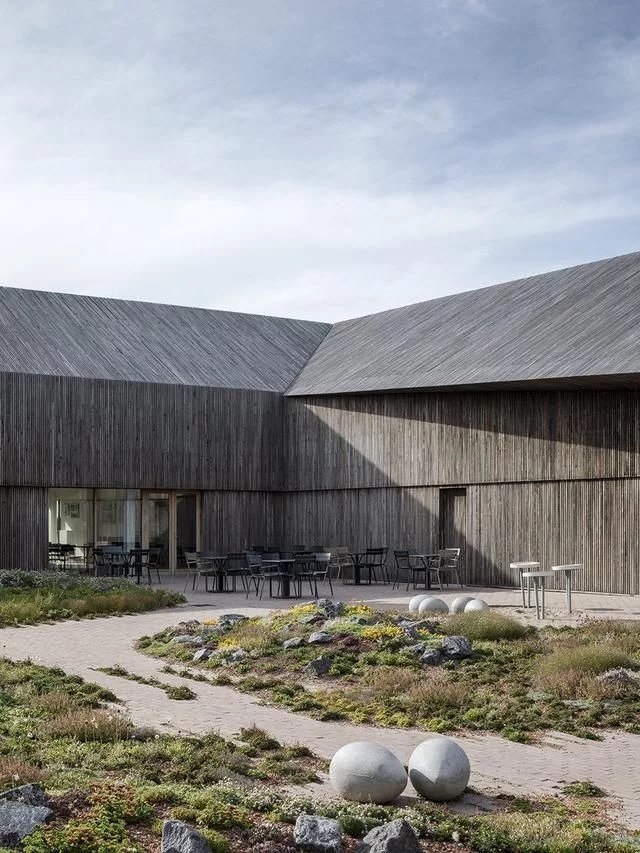 丹麥瓦登海游客中心景觀設計