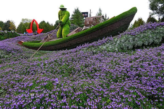 加拿大渥太華植物雕塑作品展,中國作品歡迎