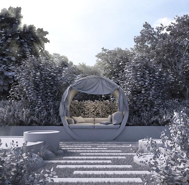 黎巴嫩Rabih Chehab庭院涼亭建筑設計