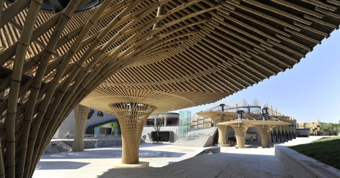 沈陽森林動物園熊貓館建筑景觀設計