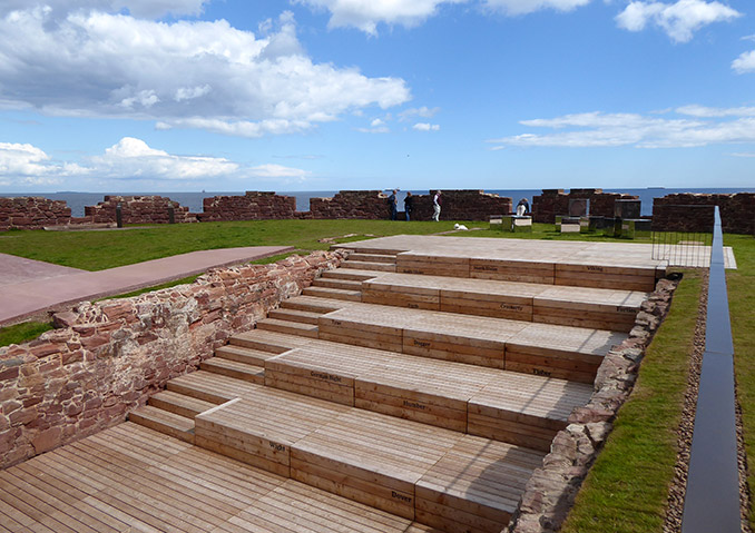 蘇格蘭鄧巴拉默島遺址景觀改造