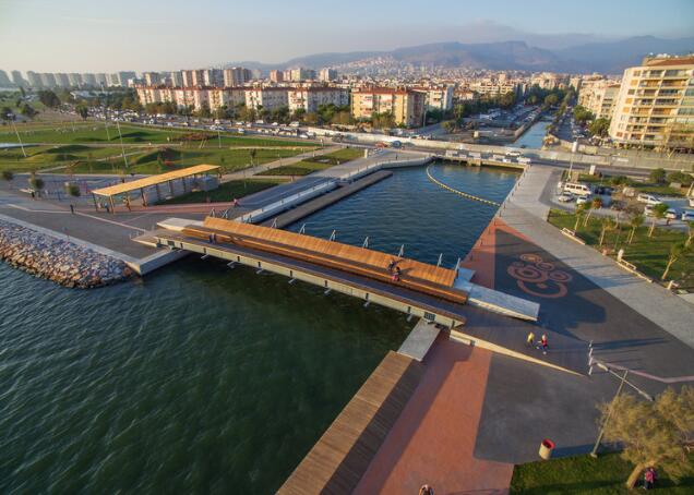 Bostanl?人行橋落日休息區(qū)景觀設計