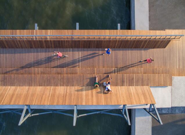 Bostanl?人行橋落日休息區(qū)景觀設計