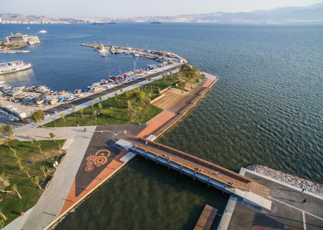 Bostanl?人行橋落日休息區(qū)景觀設計