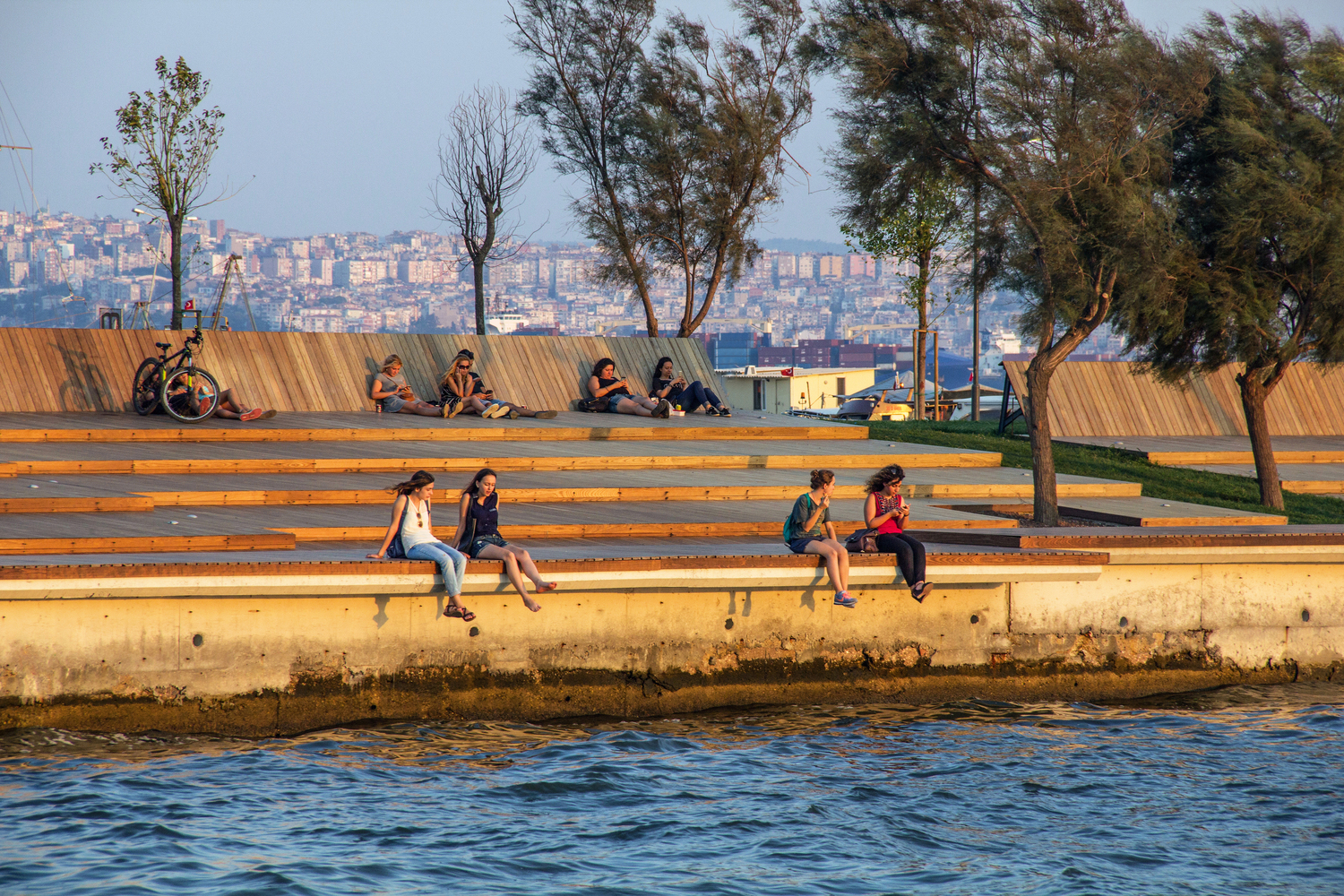 Bostanl?人行橋落日休息區(qū)景觀設計