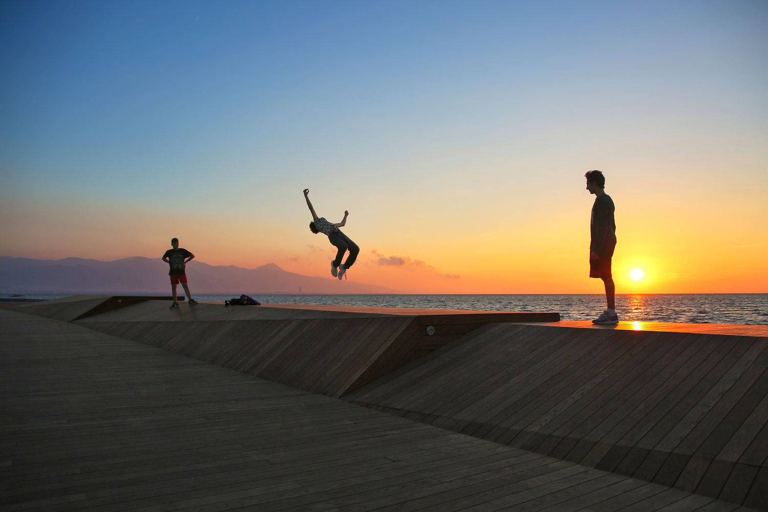 Bostanl?人行橋落日休息區(qū)景觀設計