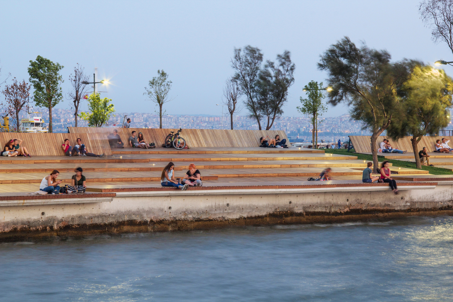 Bostanl?人行橋落日休息區(qū)景觀設計