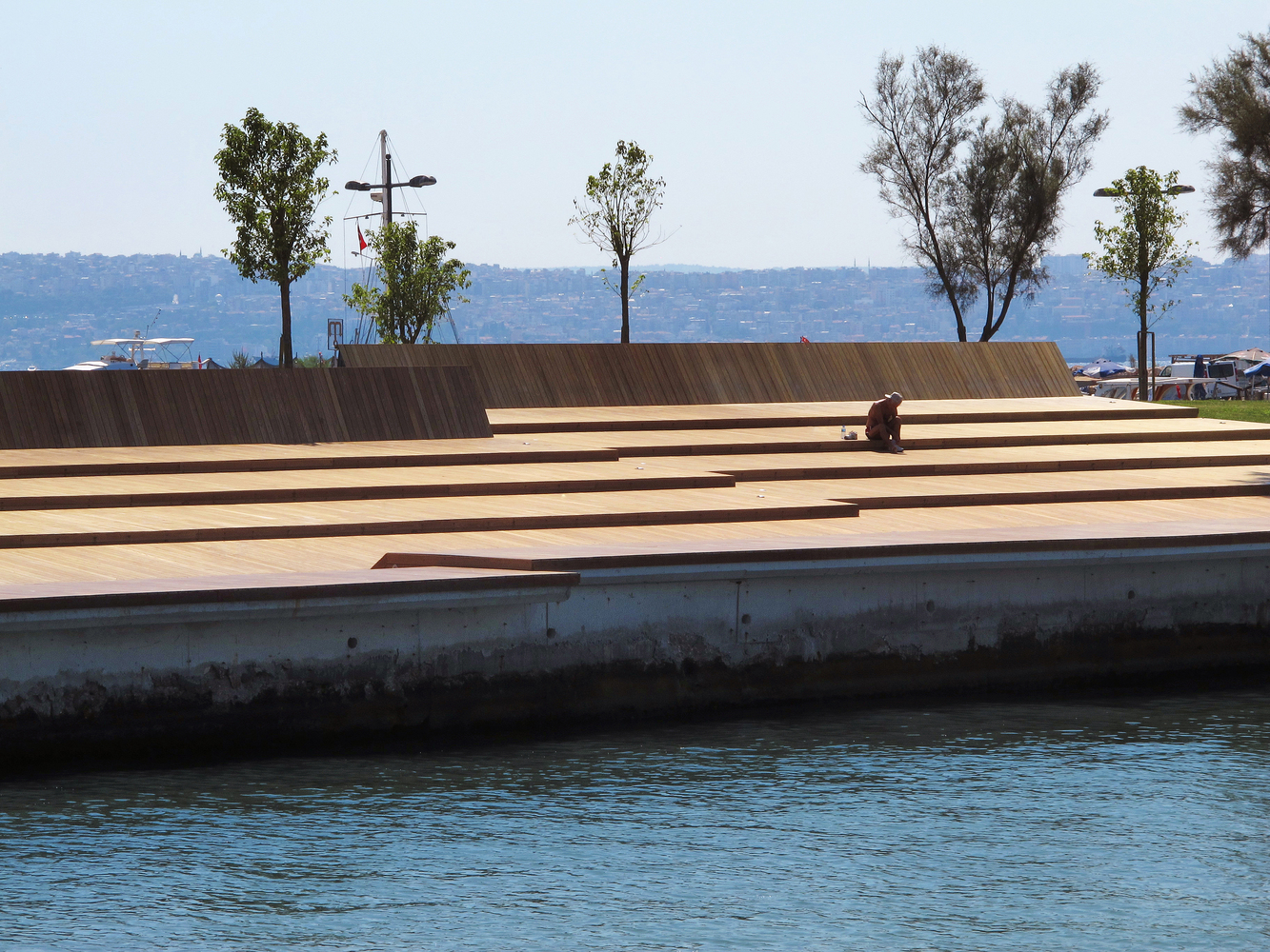 Bostanl?人行橋落日休息區(qū)景觀設計