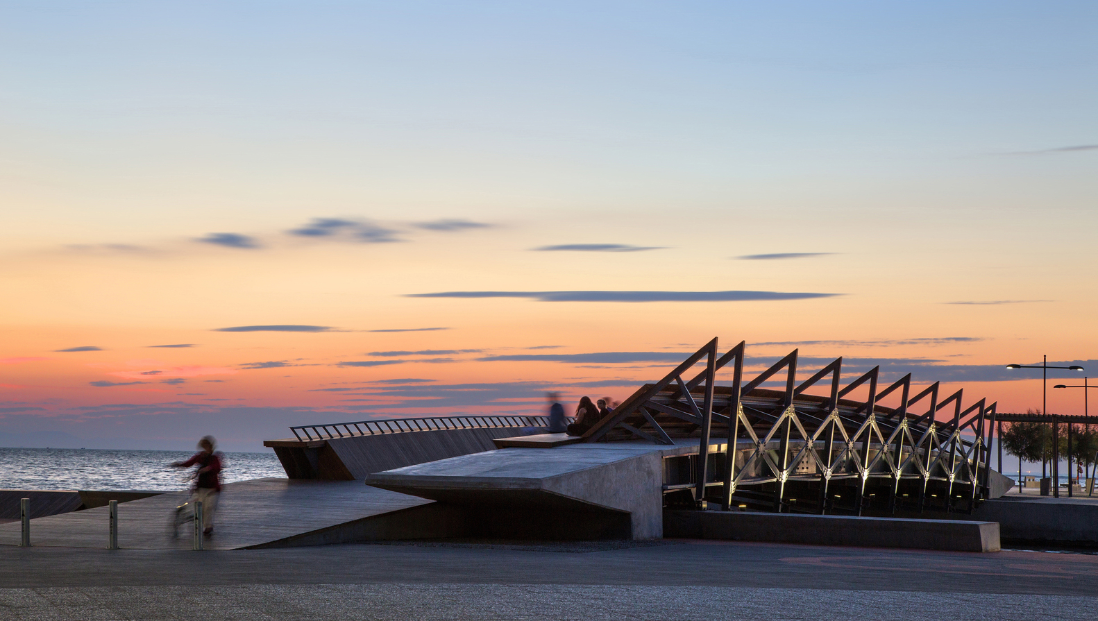 Bostanl?人行橋落日休息區(qū)景觀設計