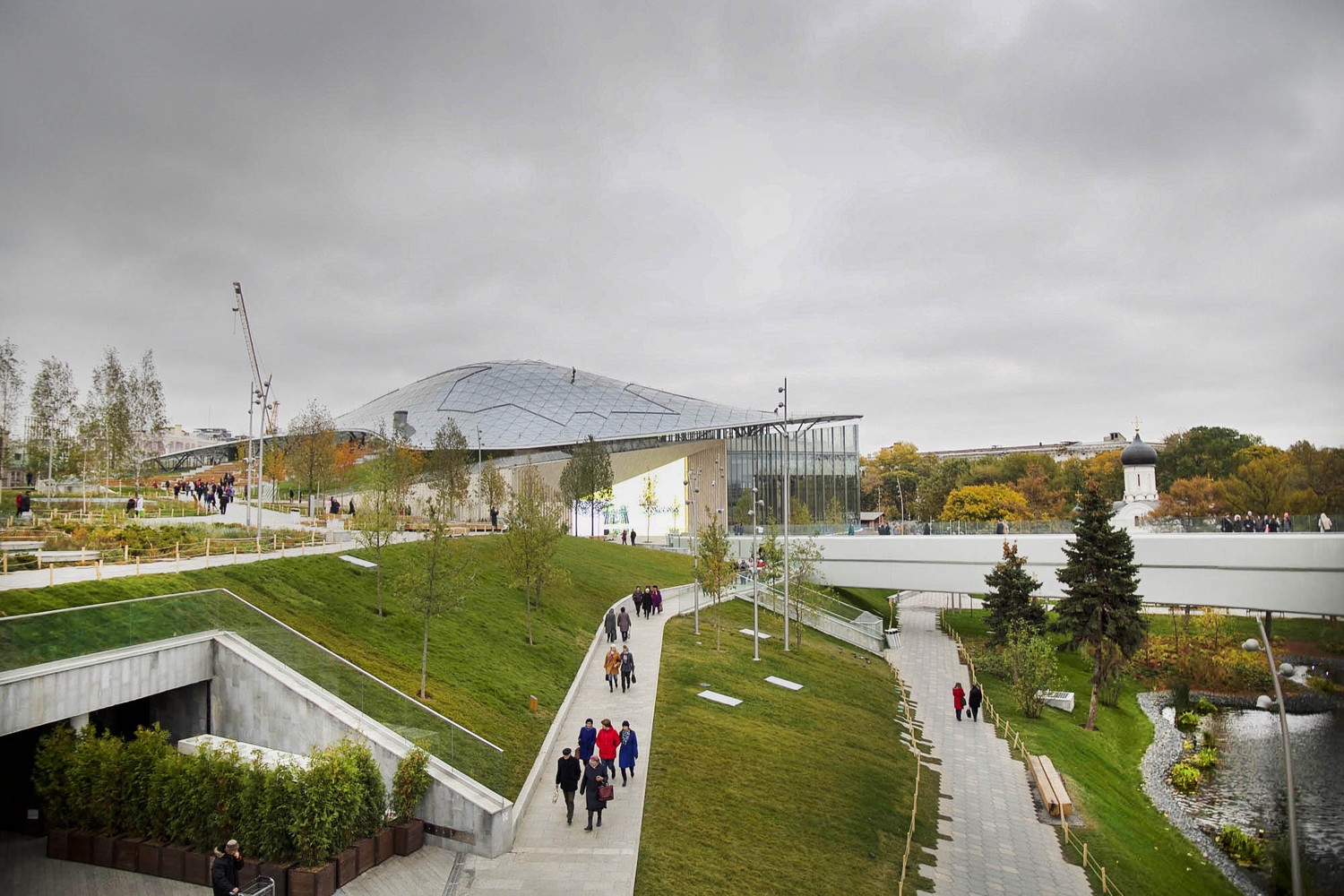 俄羅斯莫斯科Zaryadye公園