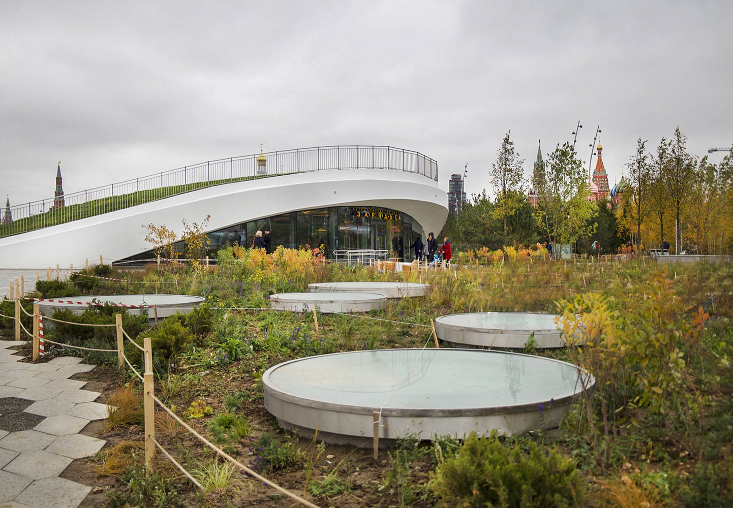 俄羅斯莫斯科Zaryadye公園