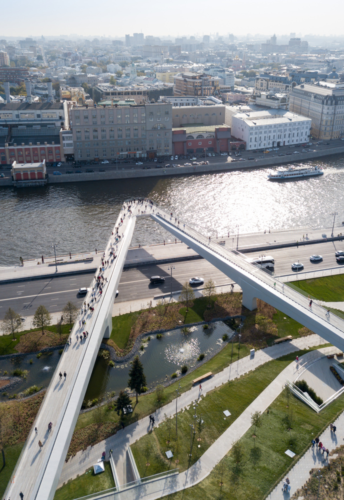 俄羅斯莫斯科Zaryadye公園