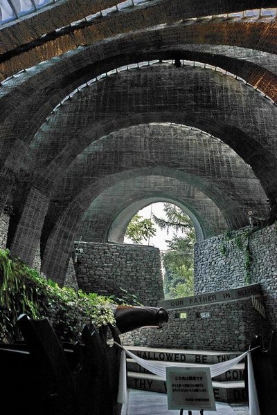 輕井澤石之教堂:內村鑒三記念堂