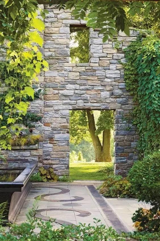 別墅庭院圍墻必備的5種設(shè)計!