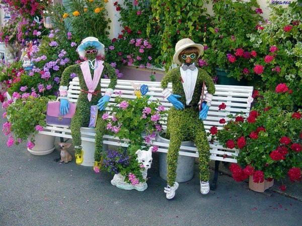 杰出的花園設計 美麗的花園裝飾