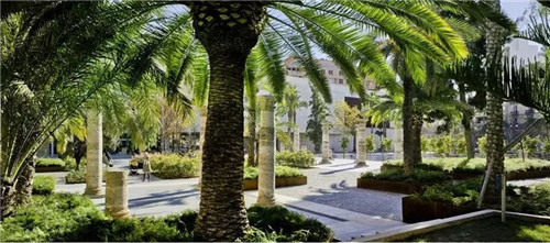 廢墟中的現代醫院景觀改造