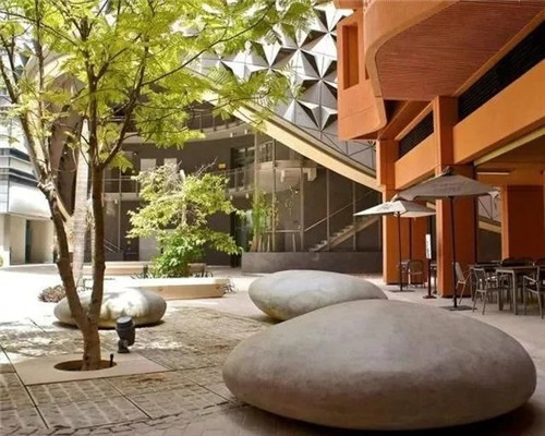 大鵝卵石竟然能營造如此溫柔的園林景觀設計