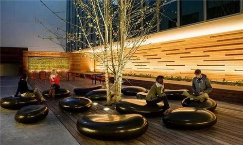 大鵝卵石竟然能營造如此溫柔的園林景觀設計