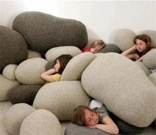 大鵝卵石竟然能營造如此溫柔的園林景觀設計